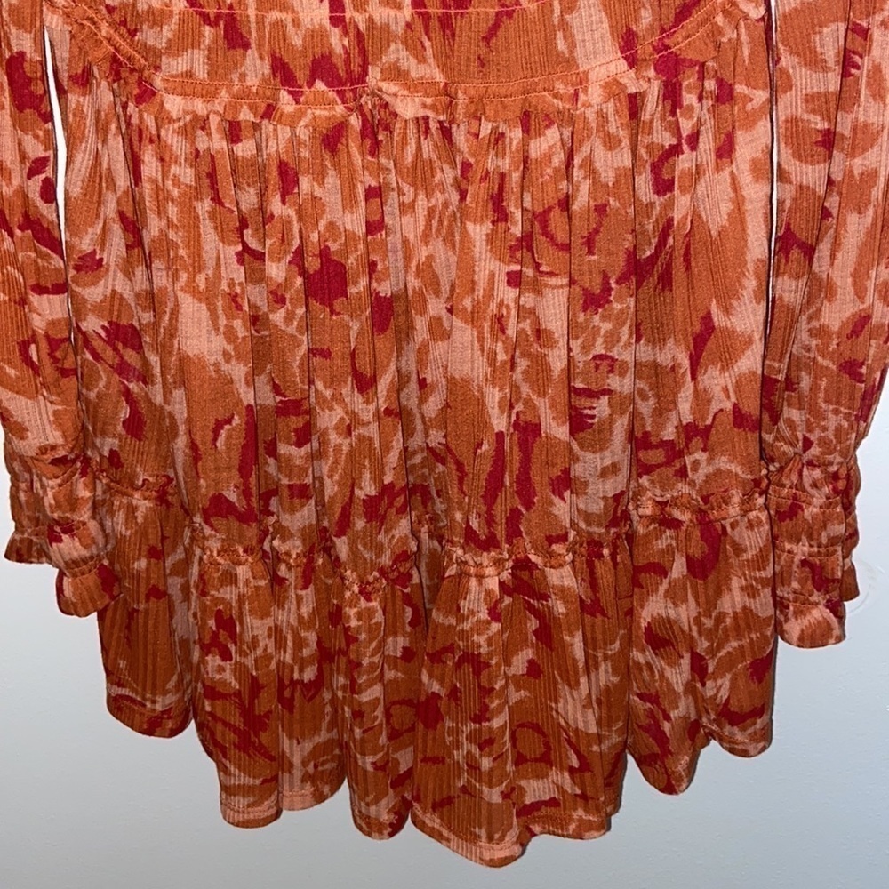 Free People Dark Romance tunic, size XS, EUC - Picture 10 of 12